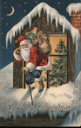 A Merry Christmas Postcard