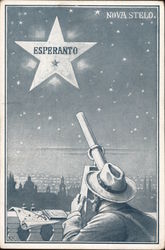 Esperanto: Nova Stelo. Postcard