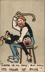 There is no day, but hath its hour of pain Spanking Postcard Postcard Postcard