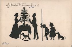 fruhliche Weihmachten 1911 Postcard