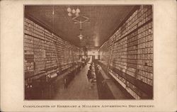 Shoe Store. Compliments of Eberhart & Miller's Advertising Department Postcard