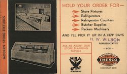 Modern Store Fixtures. The C. Schmidt Co. Quality Thesco since 1870 Postcard
