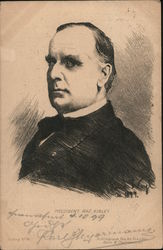 President Mac Kinley Postcard