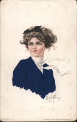 Portrait of a woman College Girls Alice Luella Fidler Postcard Postcard Postcard