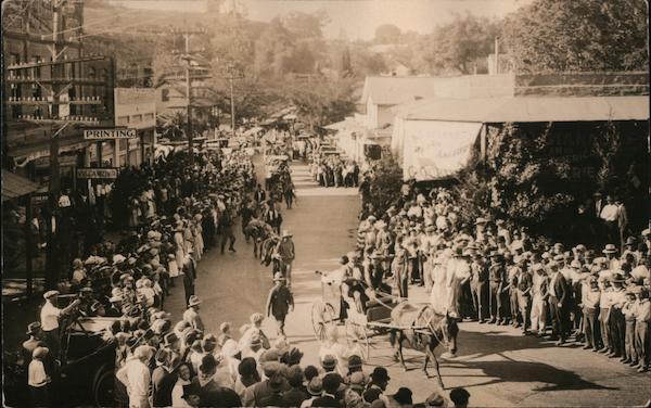Parade being filmed Auburn California