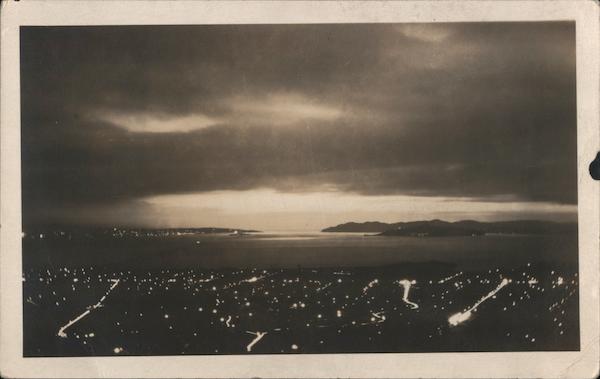 View of San Francisco Bay California