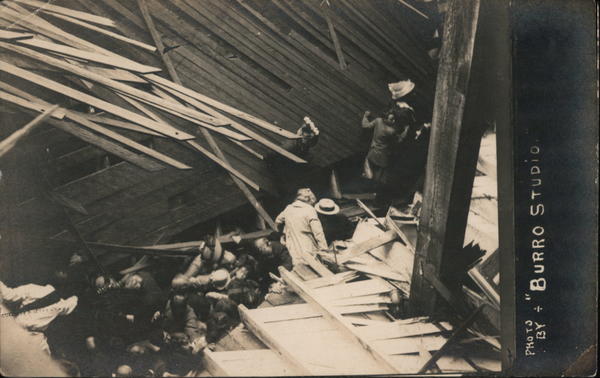 1933 Long Beach Earthquake California Burro Studio