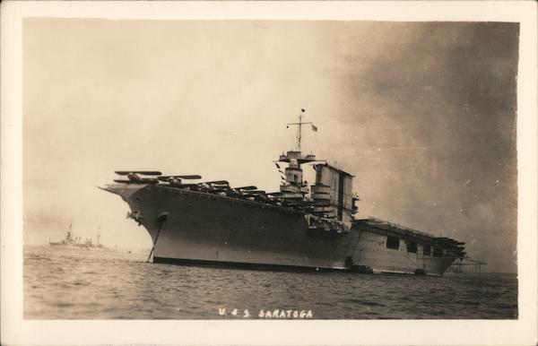 U.S.S. Saratoga Aircraft Carrier Ships