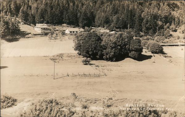 Aerial View of Guerneville California Guerneville Pharmacy