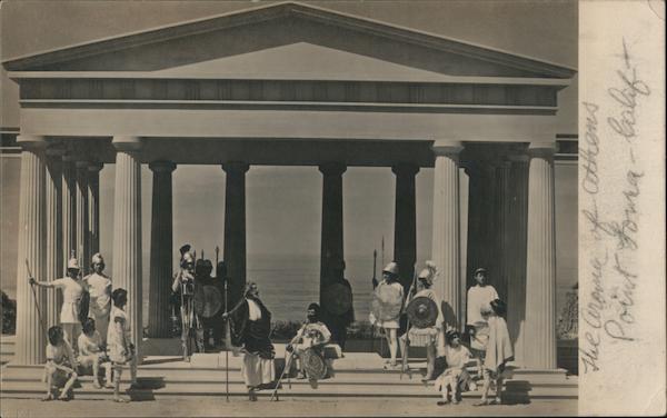 Scene from The Aroma of Athens - Greek Theater Point Loma California