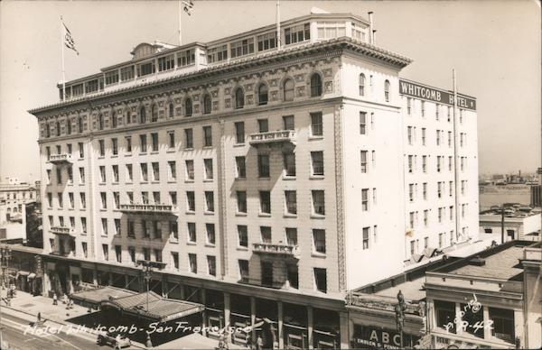 Hotel Whitcomb, San Francisco California Pictorial