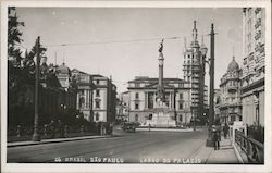 Largo Do Palacio Sao Paulo, Brazil Postcard Postcard Postcard