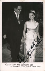 Nancy Kwan and Chingwah Lee in Universal's "The Flower Drum Song" Actors Postcard Postcard Postcard