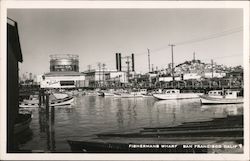 Fishermans Wharf Postcard