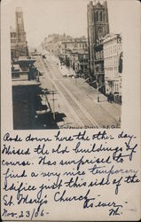 California Street Postcard