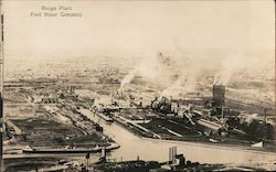 Rouge Plant Ford Motor Company Postcard