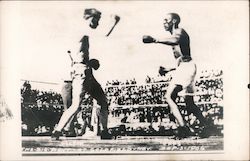 The Big Fight. Sep-3-1906. Joe Gans vs Battling Nelson. 42 rounds. Postcard