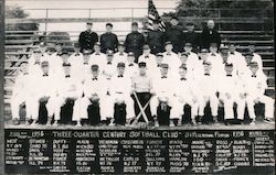 Three Quarter Century Softball Club Postcard