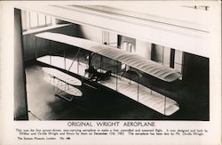 Original Wright Aeroplane Aircraft Postcard Postcard Postcard