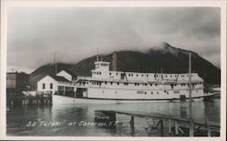 S. S. Tutshi at Carcross, Y. T. Yukon Canada Yukon Territory Postcard Postcard Postcard