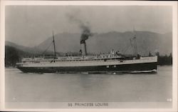 S.S. Princess Louise Steamers Postcard Postcard Postcard