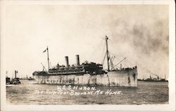 USS Huron Postcard