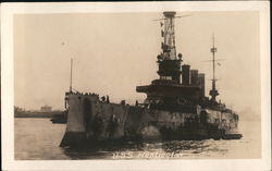 USS Huntington Postcard
