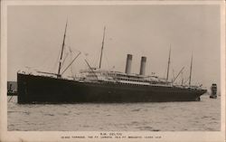 R. M. Celtic steamship Postcard
