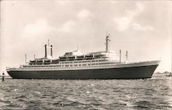 D.S.S. Rotterdam - Holland America Line Postcard