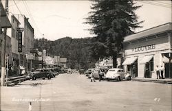 Street View Guerneville, CA Postcard Postcard Postcard