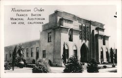 Francis Bacon Memorial Auditorium Postcard