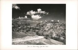 The Lick Observatory from the west on summit of Mount Hamilton Postcard