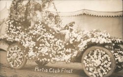 Portia Club Float Postcard