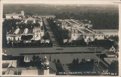 Naval Training Station Postcard