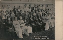 Philathea Class, Baptist Church Postcard