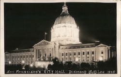 San Francisco's City Hall Postcard