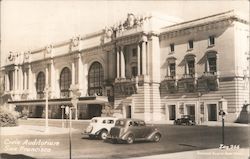 Civic Auditorium San Francisco, CA Postcard Postcard Postcard