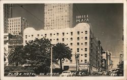 Plaza Hotel on Union Square Postcard