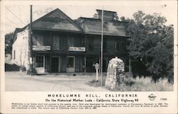 Mokelumne Hill, california Postcard