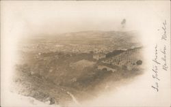 Los Gatos from Ralston Hill Postcard