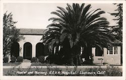 Hostel and nursery. U.S.V.A. Hospital Postcard