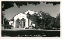 Veterans Memorial Livermore, CA Wilson Postcard Postcard Postcard