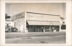 Arthur's Liquors - Meats - Groceries store Postcard