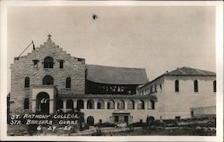 St. Anthoy College, Sta. Barbara Quake 6-29-25 Postcard