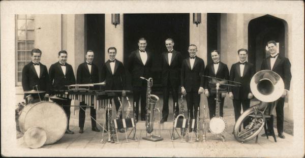 Burtnett-Miller Famous Orchestra, R.L. Thomas Trumbone Los Angeles California