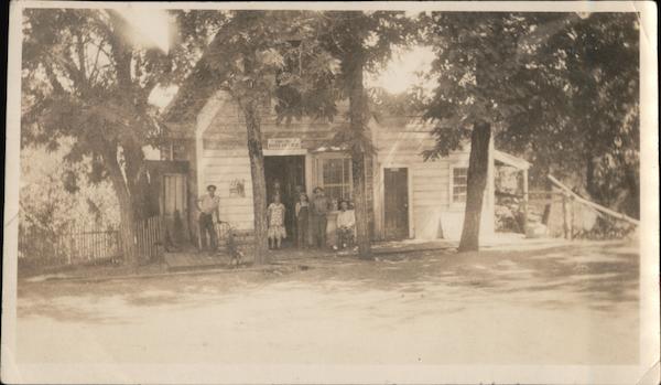Rare: Group gathered at Post Office Iowa Hill California
