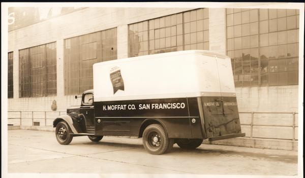 H. Moffat Co. Meat Delivery Truck San Francisco California