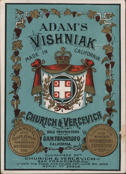Rare: California Midwinter International Exposition 1894 - Adams Vishniak San Francisco