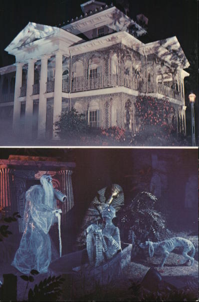 New Orleans Square ghosts Disney