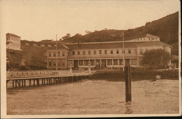 Angel Island Immigration Headquarters, San Francisco Bay California